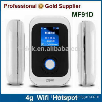 ZTE MF91D Qualcomm MDM9200 100mbps lte 4g mini mobile hostspot